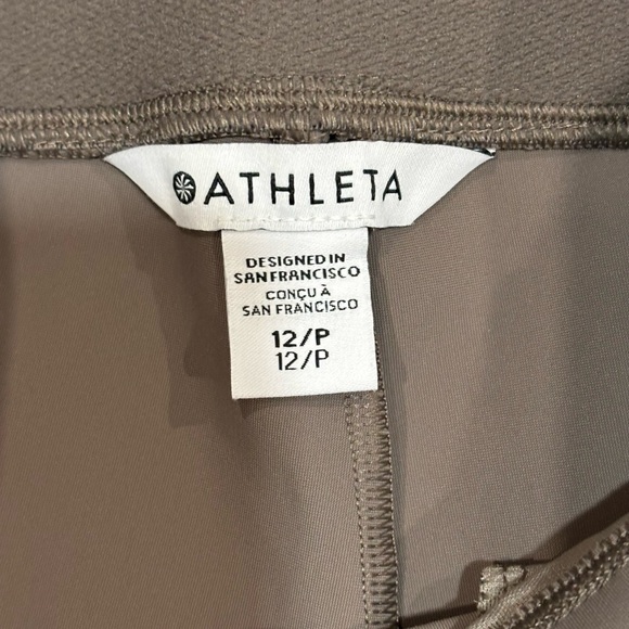 Athleta Steller Tight Trouser Inspired Leggings, Zipper Pockets, 12 Petite - Picture 4 of 6